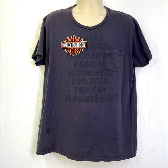 Harley Davidson - 2016 Seminole Sanford Florida Skull Short Sleeve T Shirt XL - Picture 1 of 10